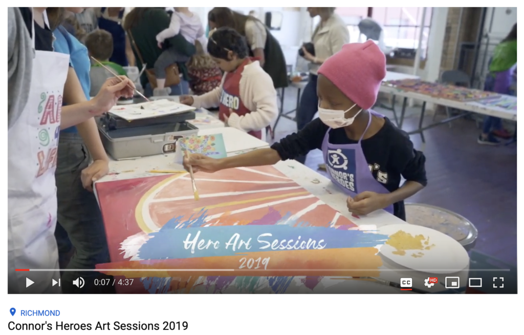 YouTube of 2019 Art Sessions and Heroes of RVA