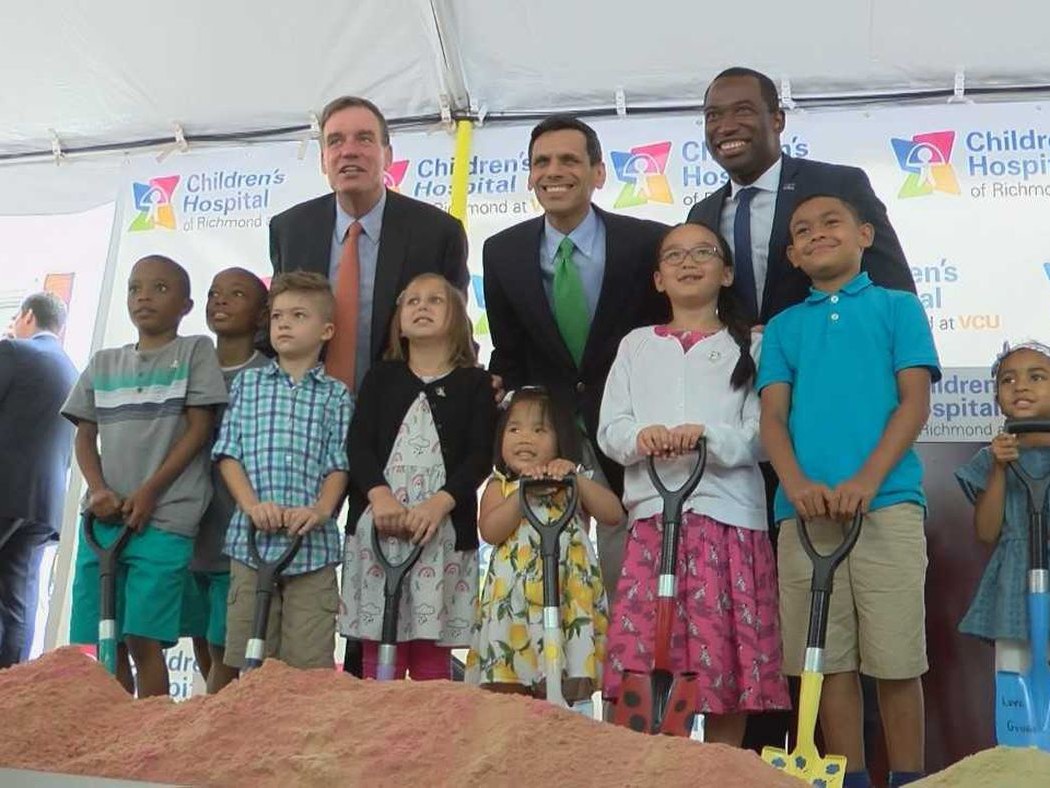 VCU broke ground on a new children's facility on Saturday. (Source: NBC12)