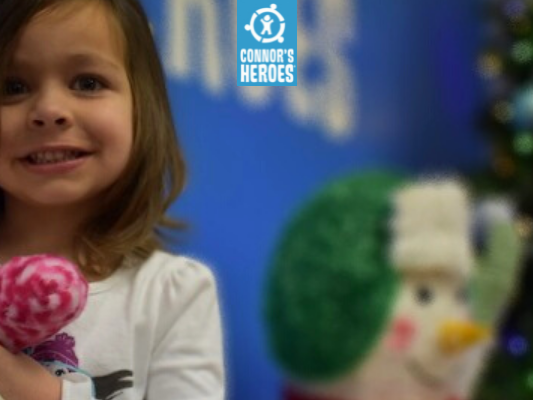 child holding a pink stuffed teddy bear who has a heart saying i love you text gift hope give hope