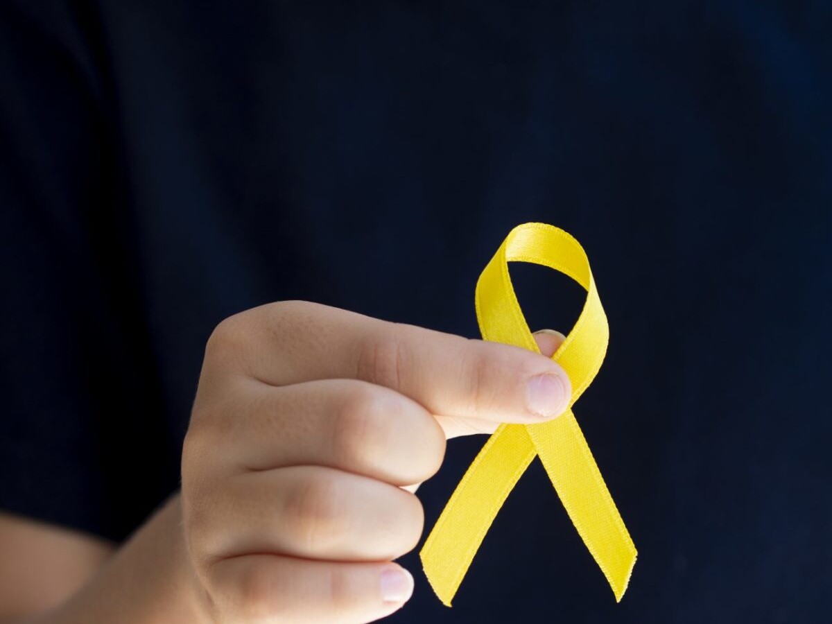 Gold Ribbon for Childhood Cancer Awareness Month