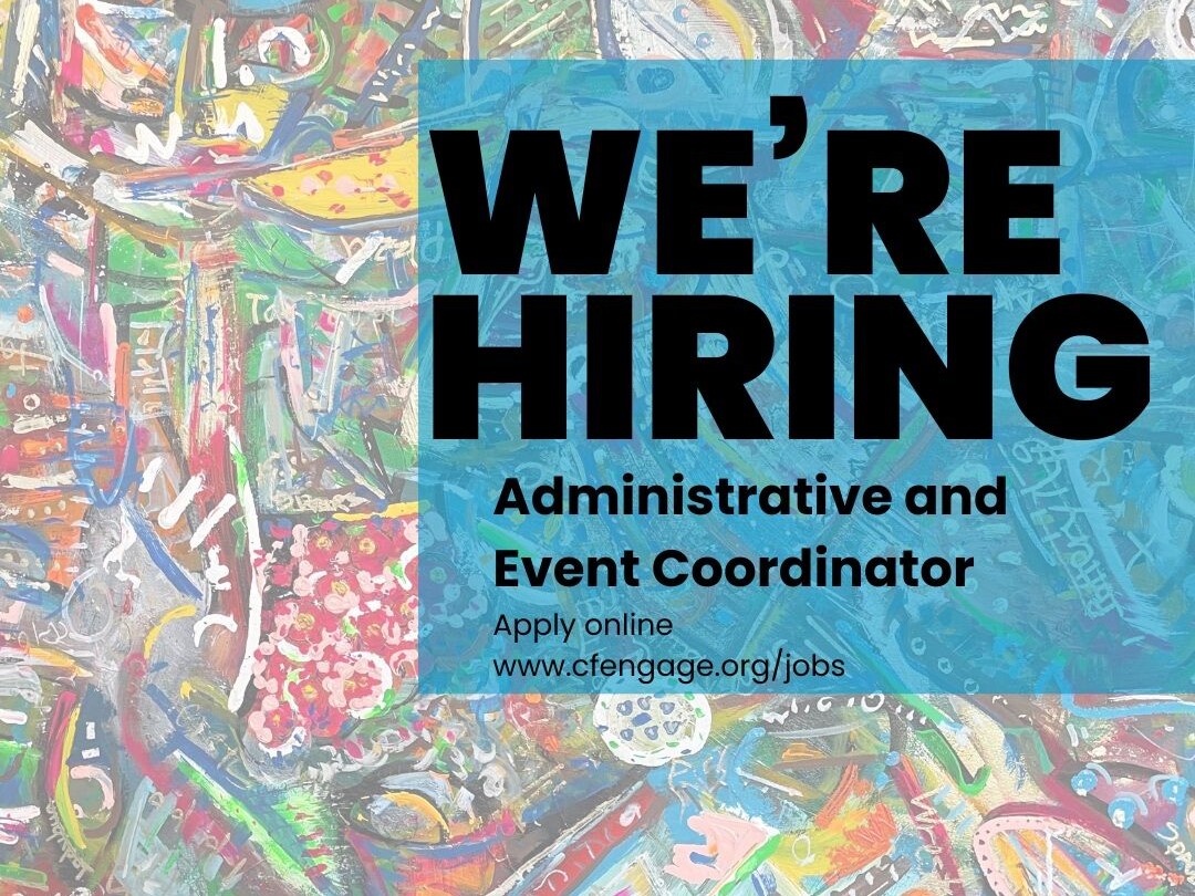 Text We're Hiring with a link to apply online